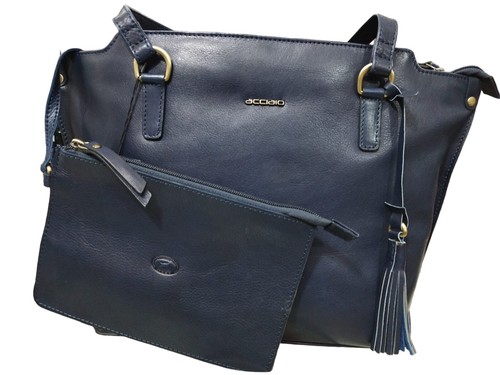 Acciaio borsa shopping - borsa,